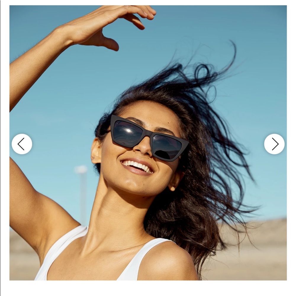 Bree Women Modern Polarized Cat-Eye Sunglasses